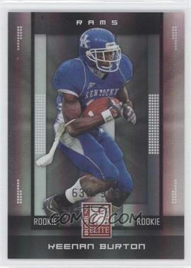 2008 Donruss Elite - [Base] #166 - Rookie - Keenan Burton /999