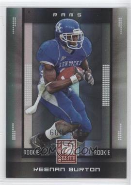 2008 Donruss Elite - [Base] #166 - Rookie - Keenan Burton /999