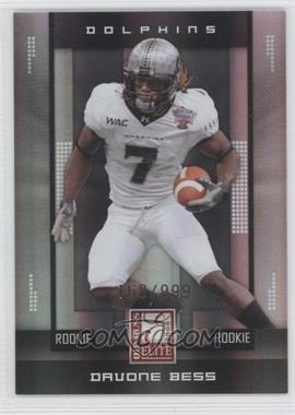 2008 Donruss Elite - [Base] #169 - Rookie - Davone Bess /999