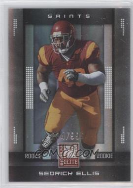 2008 Donruss Elite - [Base] #184 - Rookie - Sedrick Ellis /999