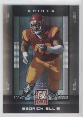 2008 Donruss Elite - [Base] #184 - Rookie - Sedrick Ellis /999