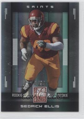 2008 Donruss Elite - [Base] #184 - Rookie - Sedrick Ellis /999
