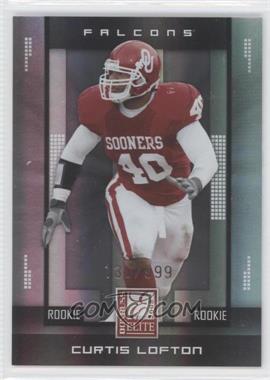 2008 Donruss Elite - [Base] #186 - Rookie - Curtis Lofton /999