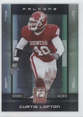 2008 Donruss Elite - [Base] #186 - Rookie - Curtis Lofton /999