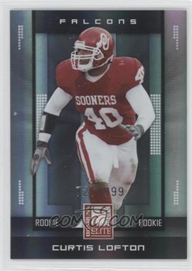 2008 Donruss Elite - [Base] #186 - Rookie - Curtis Lofton /999