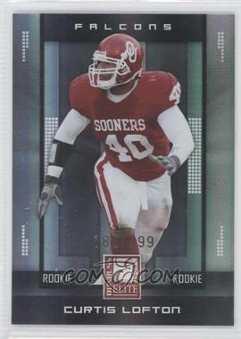 2008 Donruss Elite - [Base] #186 - Rookie - Curtis Lofton /999