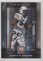 Rookie - Quentin Groves #/299