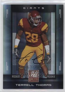 2008 Donruss Elite - [Base] #199 - Rookie - Terrell Thomas /299