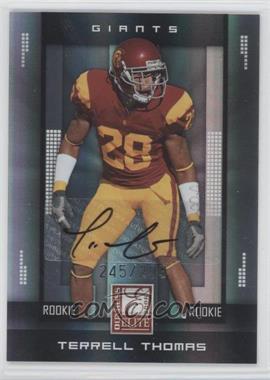 2008 Donruss Elite - [Base] #199 - Rookie - Terrell Thomas /299