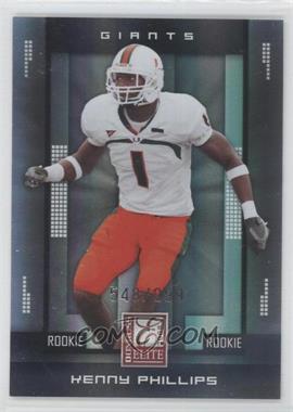 2008 Donruss Elite - [Base] #200 - Rookie - Kenny Phillips /999