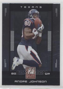 2008 Donruss Elite - [Base] #40 - Andre Johnson [EX to NM]