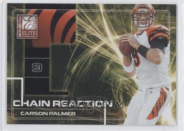 2008 Donruss Elite - Chain Reaction - Gold #CR-13 - Carson Palmer /800