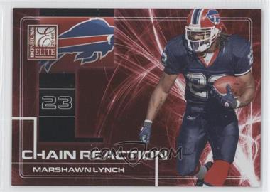 2008 Donruss Elite - Chain Reaction - Red #CR-4 - Marshawn Lynch /200