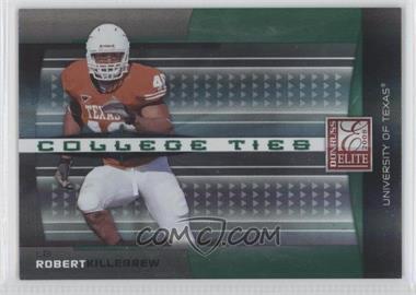 2008 Donruss Elite - College Ties - Green #CT-15 - Robert Killebrew /800