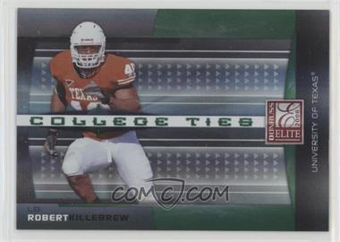 2008 Donruss Elite - College Ties - Green #CT-15 - Robert Killebrew /800