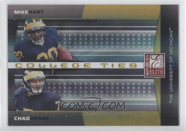 2008 Donruss Elite - College Ties Combos - Gold #CTC-6 - Mike Hart, Chad Henne /400