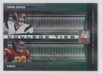 John David Booty, Fred Davis #/800