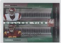 Keith Rivers, Terrell Thomas #/800