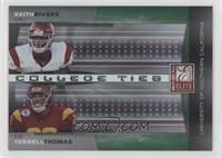 Keith Rivers, Terrell Thomas #/800