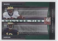 Adrian Arrington, Mario Manningham #/800