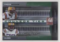 Chevis Jackson, Glenn Dorsey [EX to NM] #/800