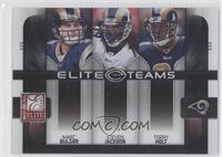 Marc Bulger, Steven Jackson, Torry Holt #/800