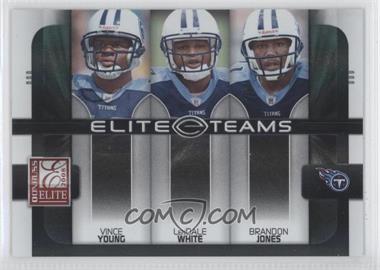 2008 Donruss Elite - Elite Teams - Black #ET-21 - Vince Young, LenDale White, Brandon Jones /800