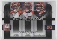 Carson Palmer, Chad Johnson, T.J. Houshmandzadeh #/800