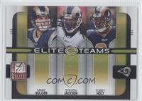 Marc Bulger, Steven Jackson, Torry Holt #/200