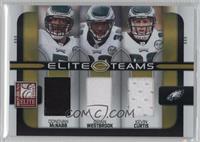 Donovan McNabb, Brian Westbrook, Kevin Curtis #/199