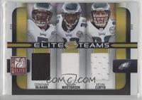 Donovan McNabb, Brian Westbrook, Kevin Curtis #/199