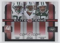 Thomas Jones, Jerricho Cotchery, Laveranues Coles #/400