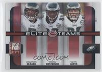 Donovan McNabb, Brian Westbrook, Kevin Curtis #/400