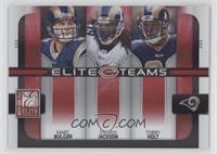 Marc Bulger, Steven Jackson, Torry Holt #/400