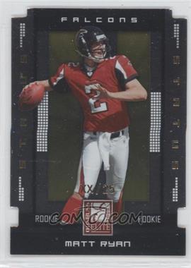 2008 Donruss Elite - National Convention National Promos - Status Gold Die-Cut #101 - Matt Ryan /25