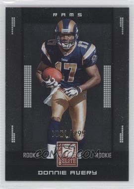 2008 Donruss Elite - National Convention National Promos #155 - Donnie Avery /299