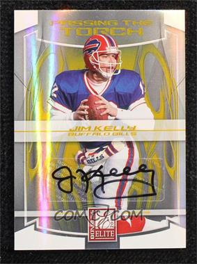 2008 Donruss Elite - Passing the Torch - Autographs #PT-5 - Jim Kelly, Trent Edwards /25