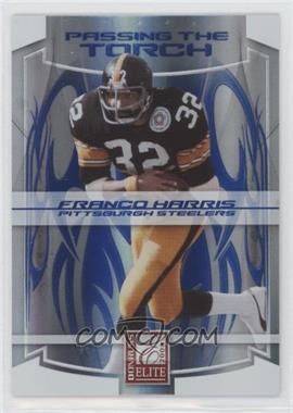 2008 Donruss Elite - Passing the Torch - Blue #PT-6 - Franco Harris, Willie Parker /200