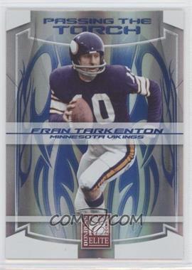 2008 Donruss Elite - Passing the Torch - Blue #PT-7 - Fran Tarkenton, Tarvaris Jackson /200