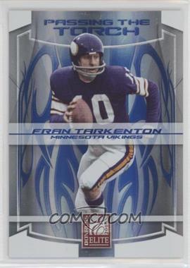 2008 Donruss Elite - Passing the Torch - Blue #PT-7 - Fran Tarkenton, Tarvaris Jackson /200