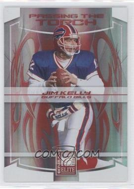 2008 Donruss Elite - Passing the Torch - Red #PT-5 - Jim Kelly, Trent Edwards /800
