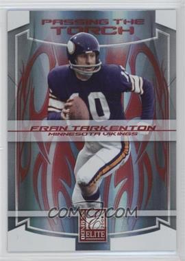 2008 Donruss Elite - Passing the Torch - Red #PT-7 - Fran Tarkenton, Tarvaris Jackson /800