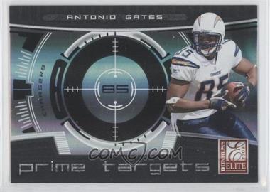 2008 Donruss Elite - Prime Targets - Black #PT-15 - Antonio Gates /400