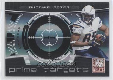 2008 Donruss Elite - Prime Targets - Black #PT-15 - Antonio Gates /400