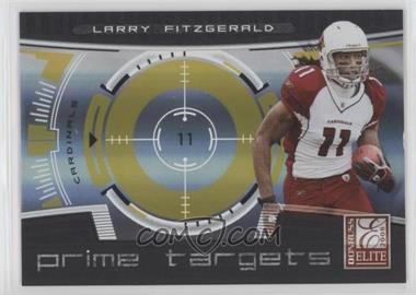 2008 Donruss Elite - Prime Targets - Gold #PT-5 - Larry Fitzgerald /800