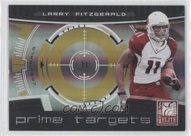 2008 Donruss Elite - Prime Targets - Gold #PT-5 - Larry Fitzgerald /800