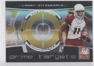 2008 Donruss Elite - Prime Targets - Gold #PT-5 - Larry Fitzgerald /800