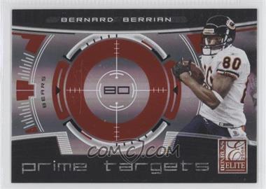 2008 Donruss Elite - Prime Targets - Red #PT-24 - Bernard Berrian /200