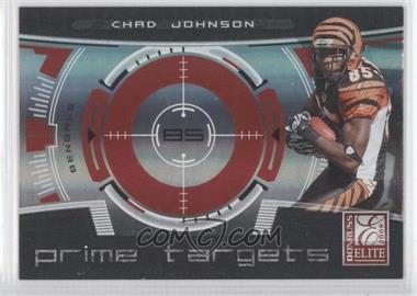 2008 Donruss Elite - Prime Targets - Red #PT-3 - Chad Johnson /200