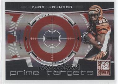 2008 Donruss Elite - Prime Targets - Red #PT-3 - Chad Johnson /200